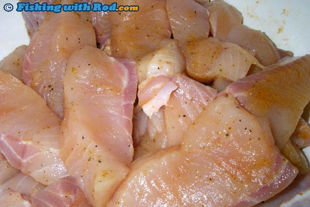 Chum salmon cutlets Chum salmon cutlets